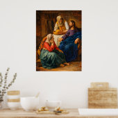 Poster Christ in the House of Martha and Mary  (Cuisine)