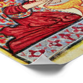 Poster Christ lave les pieds des disciples (Coin)