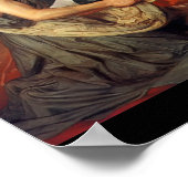 Poster Christ Laver les pieds de Pierre (Coin)