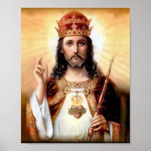 Poster Christ le Roi (Devant)