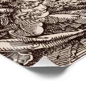 Poster Christ né au ciel par les anges (Coin)