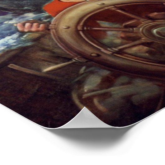 Poster Christ notre guide (Coin)