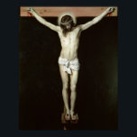 Poster Christ on the Cross, c.1630<br><div class="desc">Numéro de la collection d'images : XJL44945 Christ on the Cross, c.1630 (huile sur toile). Velazquez, Diego Rodriguez de Silva y (1599-1660) huile sur toile. Prado, Madrid, Espagne. 17e</div>
