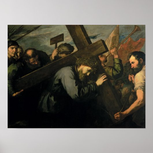 Poster Christ portant la croix, 1635 (Devant)