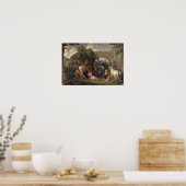 Poster Christ portant la croix, 1688 (Cuisine)