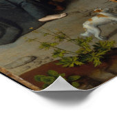 Poster Christ porte la croix (Coin)