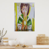 Poster Christ Prêtre (Cuisine)