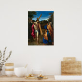 Poster Christ rencontre saint Pierre (Cuisine)