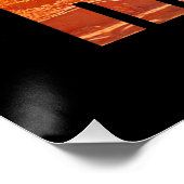 Poster Christ ressuscité - Résurrection de Jésus Pâques (Coin)