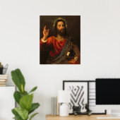 Poster Christ Sauveur, c.1570 (Bureau à domicile)