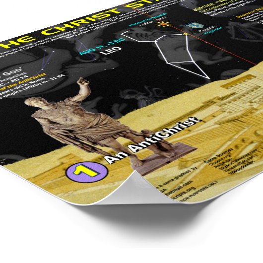 Poster Christ Star - A (Coin)