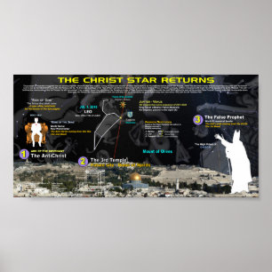 Poster Christ Star - B