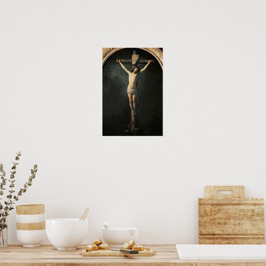 Poster Christ sur la croix (Cuisine)