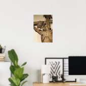 Poster Christ sur la Croix, appelé "Le Dévot Christ" (Bureau à domicile)