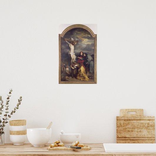 Poster Christ sur la Croix, c.1628-30 (Cuisine)