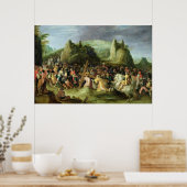 Poster Christ sur la route du Calvaire (Cuisine)