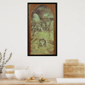 Poster Christ sur la route du Calvaire (Cuisine)