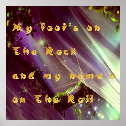 Poster Christelijk Gezegde (Voorkant)