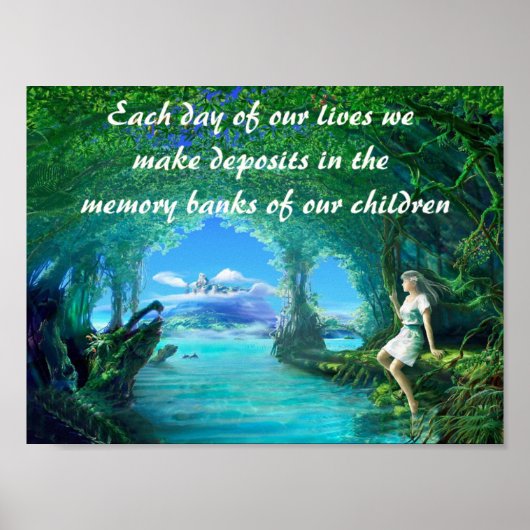 Poster Christelijk Gezegde (Voorkant)