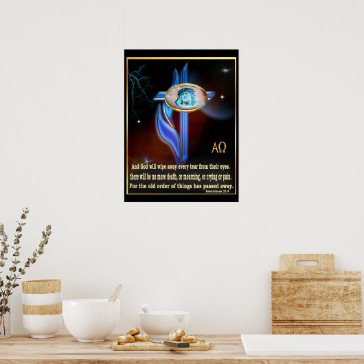 poster Christelijke scripts (Keuken)