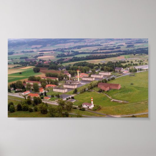 Poster Christensen Barracks, Bindlach, Allemagne (Devant)