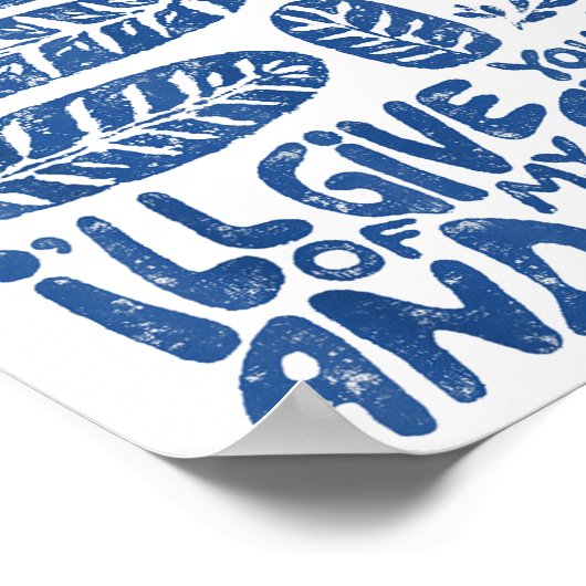 Poster Christian 2 Fishes 5 Breads 5000 Against (Coin)