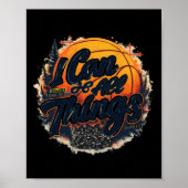 Poster Christian Basketball Faith Over Fear Philippians 4 (Devant)