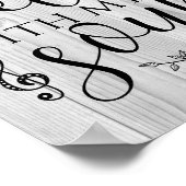 Poster Christian Chanson Ça Va Bien Avec Ma Typographie D (Coin)