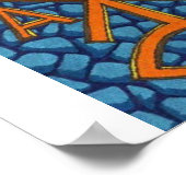 Poster Christian Chi-Rho (Coin)