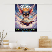 Poster Christian Chihuahua Embracing His Purpose For Me (Cuisine)