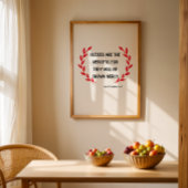 Poster Christian Christmas Wall Art Matthieu 5:7
