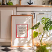 Poster Christian Christmas Wall Art Matthieu 5:8