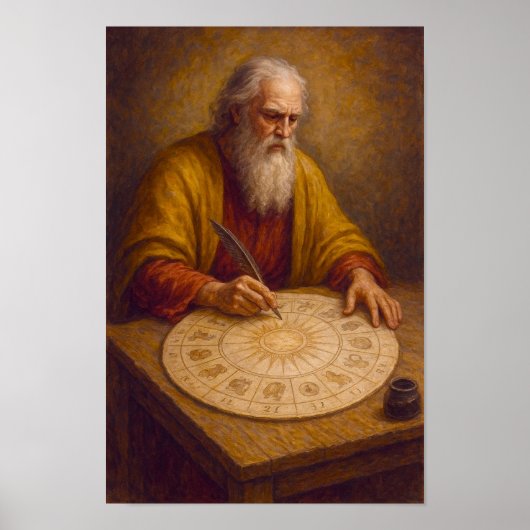 Poster Christian Enoch Making Calender (Devant)