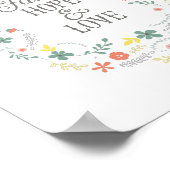 Poster Christian Faith Hope Love Wreath Scripture (Coin)