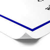 Poster Christian Fkag et engagement au drapeau chrétien (Coin)