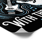 Poster Christian Guitarist Praise Him With The Strings  (Coin)