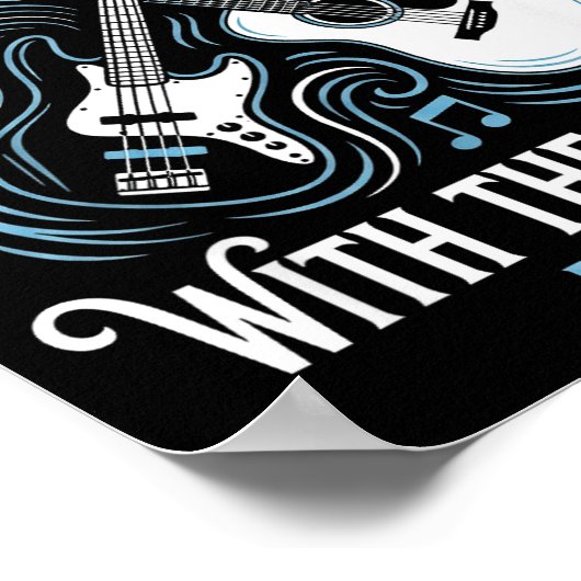 Poster Christian Guitarist Praise Him With The Strings  (Coin)