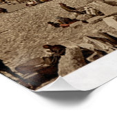 Poster Christian Home Decor Vintage Photo Holy Land (Coin)