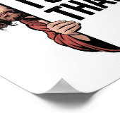 Poster Christian Jesus Meme | Jésus Humour Je L'Ai Vu (Coin)