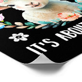 Poster Christian Jésus Pâques Pas À Propos Du Lapin Flora (Coin)