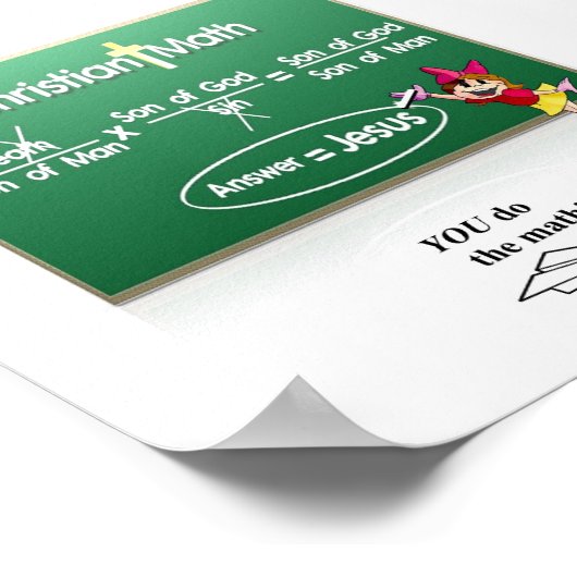 Poster Christian Math (Coin)