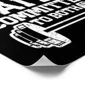 Poster Christian Quote Workout Fitness & Faith Both (Coin)