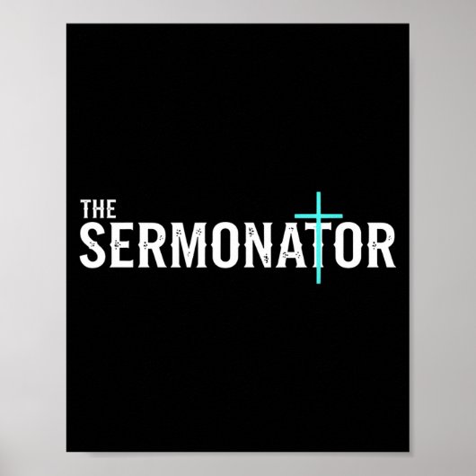 Poster Christian The Sermonator - Pastor &amp; Preacher C (Devant)