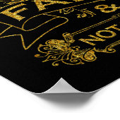 Poster Christian We Walk by Faith Bible Verse Citation (Coin)