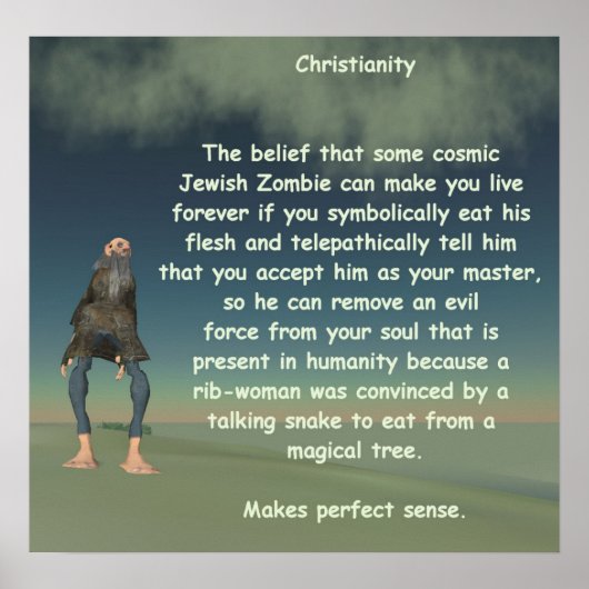Poster christianisme (Devant)