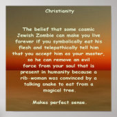 Poster christianisme (Devant)