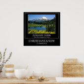 Poster CHRISTIANS KNOW - a wizard did it (Cuisine)