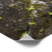 Poster Christine Waterfall HDR Imprimer avec texte écrit (Coin)