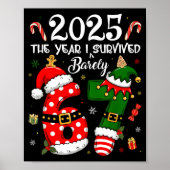 Poster Christmas 2025 The Year I Barely Survived Six Seve (Devant)