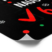 Poster Christmas 6-7 Meme Nice Naughty Checklist Santa Ha (Coin)